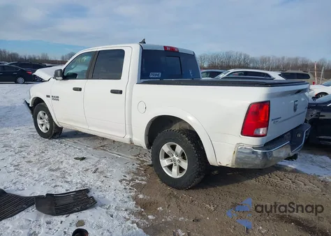 2015 Ram 1500 Outdoorsman from USA, damaged, VIN 1C6RR7LT7FS727720